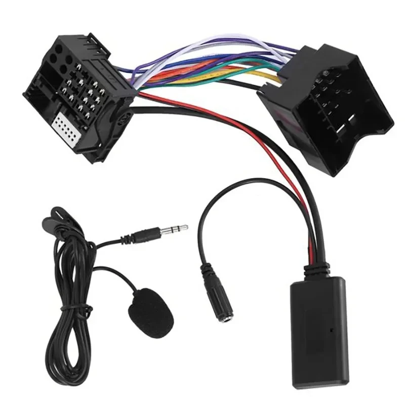 For BMW E39 E53 X5 Z4 E85 E86 X3 E83 For MINIONE COOPER NEW Bluetooth 5.0 Music Audio Adapter Microphone Cable Car Accessories
