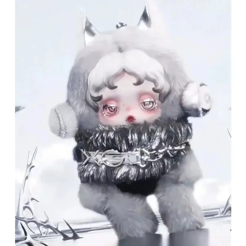 POPMART الساخن Skullpanda XG اليابان طبعة محدودة ألعاب لطيفة ومثيرة للاهتمام العصرية صندوق أعمى جمع تمثال الأصلي الساخن هدية