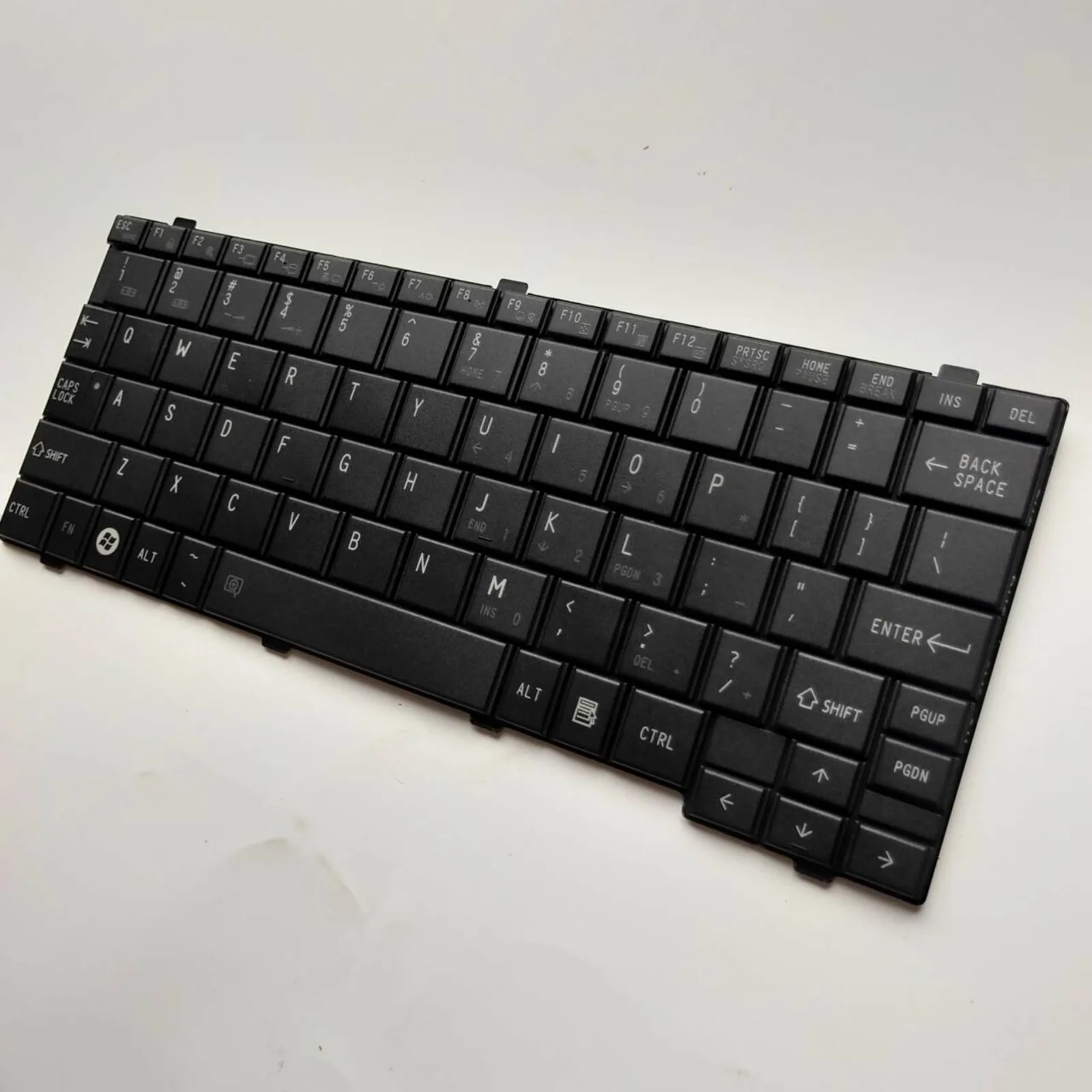 Teclado de ordenador portátil con diseño estadounidense para Toshiba Mini NB200 NB205 NB250 NB255
