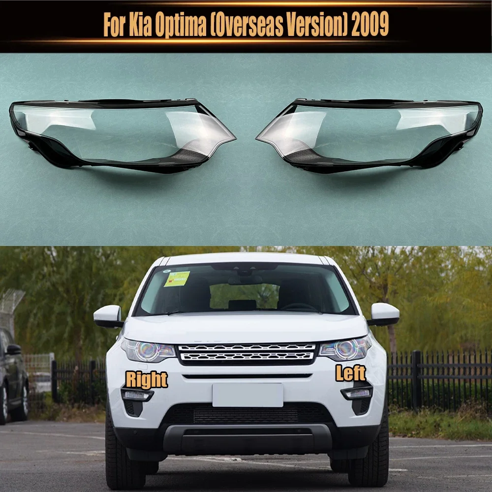 

For Land Rover Discovery Sport 2015-2018 Headlamps Transparent Cover Headlight Shell Lampshade Lens Lamp Shade Plexiglass