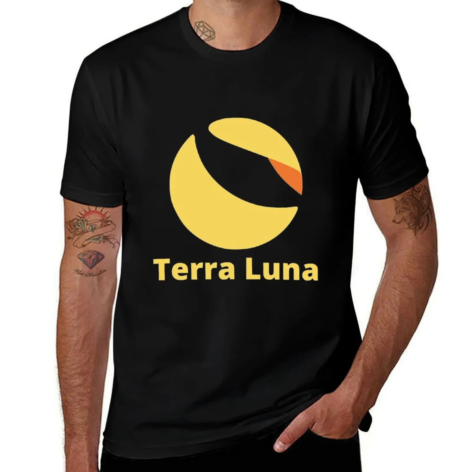 Terra LUNA Cryptocurrency T-Shirt Casual Trendy Streetwear Tee Shirt