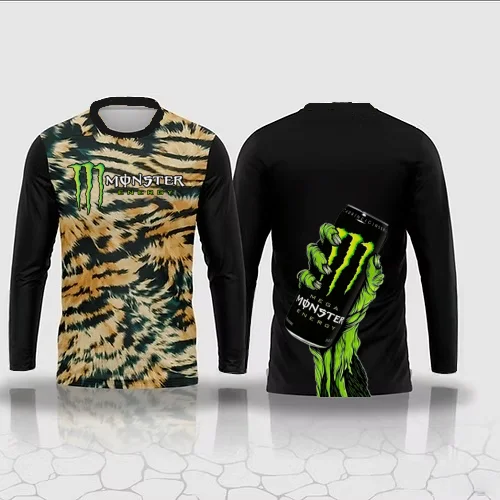 

Граффити монстра — градиентный змеиный принт, рисунок тушью и дикий леопардовый принт, 3D-принт для занятий спортом на открытом воздухе с длинными рукавами