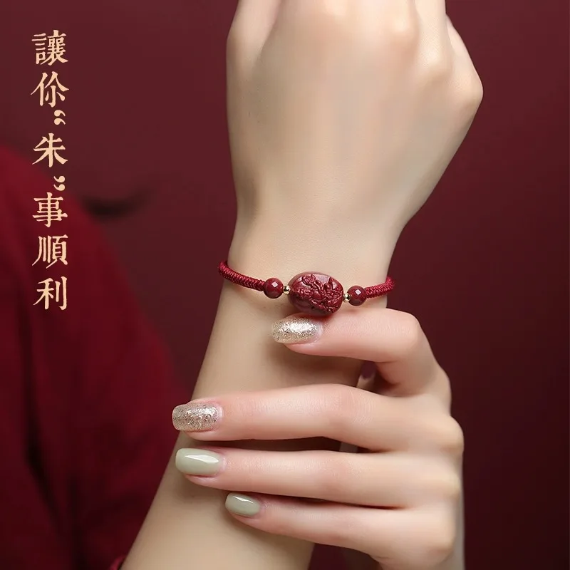 New Natural Red String Bracelet Women, Belonging To Void Of Emptiness Zodiac Sign