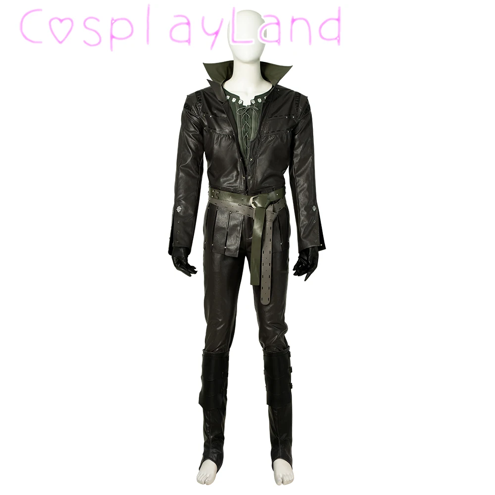 Cidolfus Telamon Fantasia Cosplay Masculina, Fantasia VII Roupas de Performance de Estágio, Terno De Couro Adulto, FF16