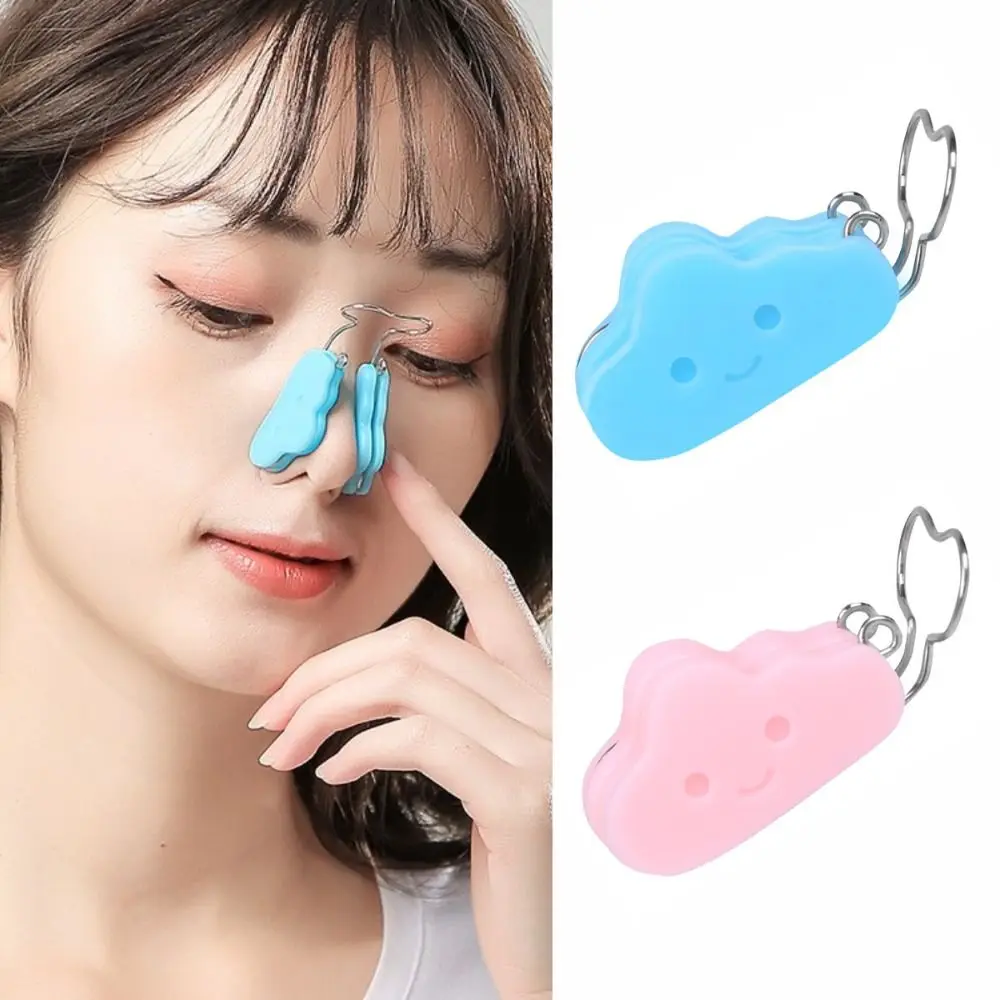 Cute Soft Silicone Nose Clip Corrector Nose Shaper Lifting Clip Bridge Shaping Corrector Nose Up Slimming Massager Beauty Tools