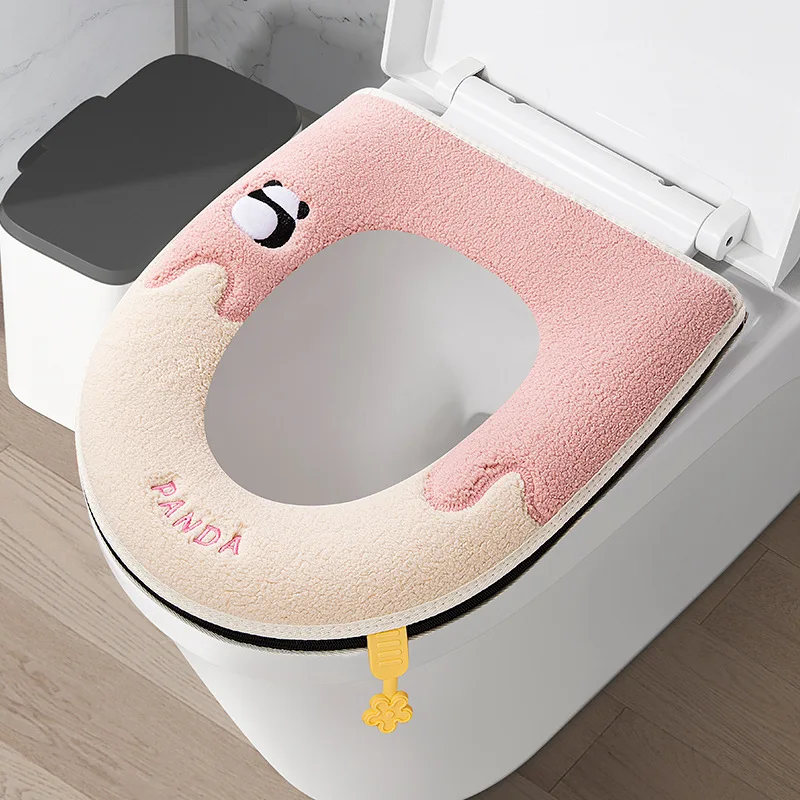 Toilet Seat Cushion Four Seasons Thickened Toilet Cover Over Toilet Case