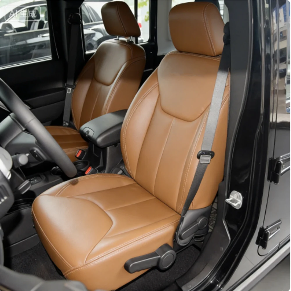 

Car Special Seat Cover For Jeep Wrangler 4 Door JK 2013-2017 Car Seat Covers for Sahara Sport Rubicon Unlimited Willys Wheeler .