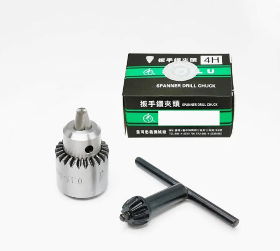 

Drill Machine Parts Electrode Drill Chuck with 0.15-4.0mm Spanner for EDM Drilling Hole Machine