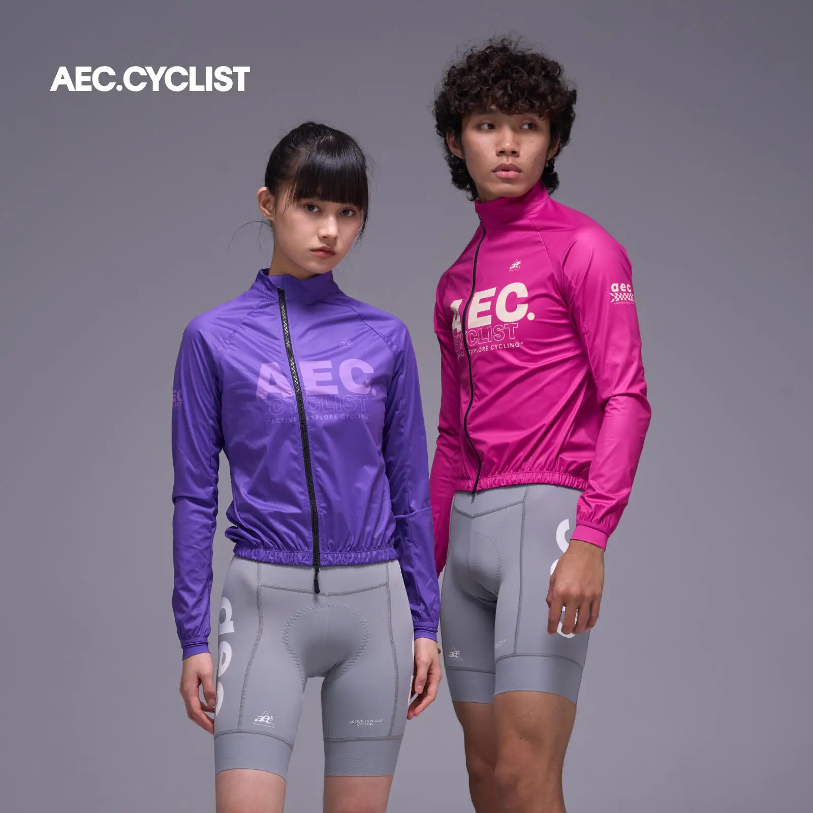 AEC CYCLIST Windproof Cycling Jacket YKK Zipper Winter MTB