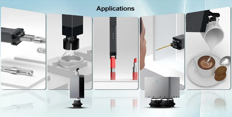 두 손가락 병렬 서보 그리퍼 - 로봇용 조절 가능한 2-조 전기 그리퍼