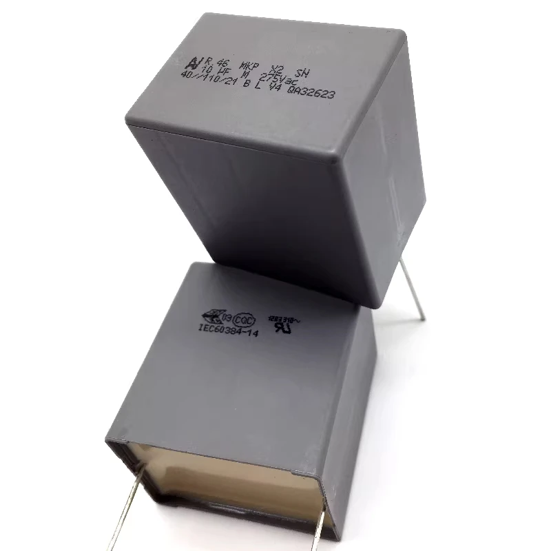 

Новый итальянский пленочный конденсатор AV MKP R46 106 10мкФ 275В переменного тока 38мм 300В 305В