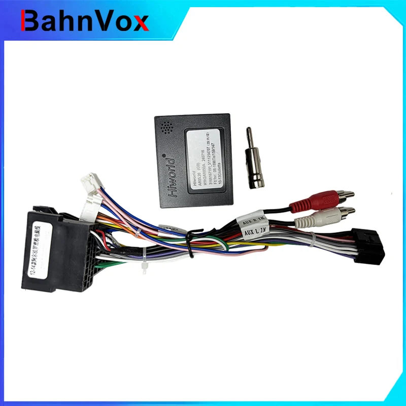 

16Pin Car Android CANBUS Wiring Harness For Alfa Romeo 2009-2014 Fiat Doblo Punto Uno 500 Lancia Delta ISO Cable Adapter Plug