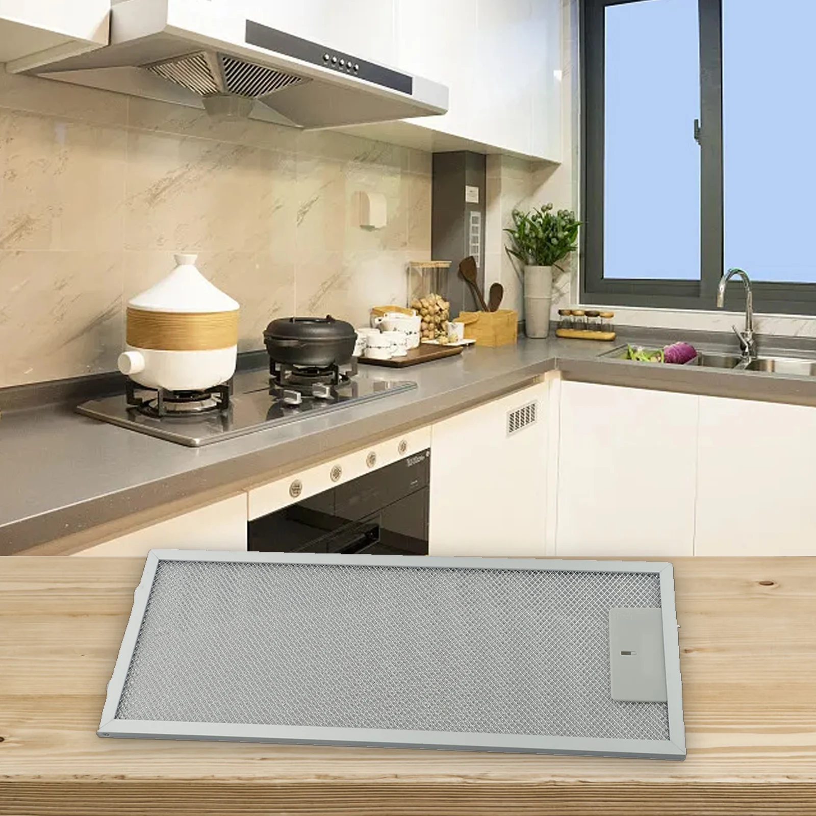 

Cleanliness Kitchen Ventilation Cooker Hood Filter Grease Filter 5 Layers Of Aluminized Grease Filtration Long-lasting