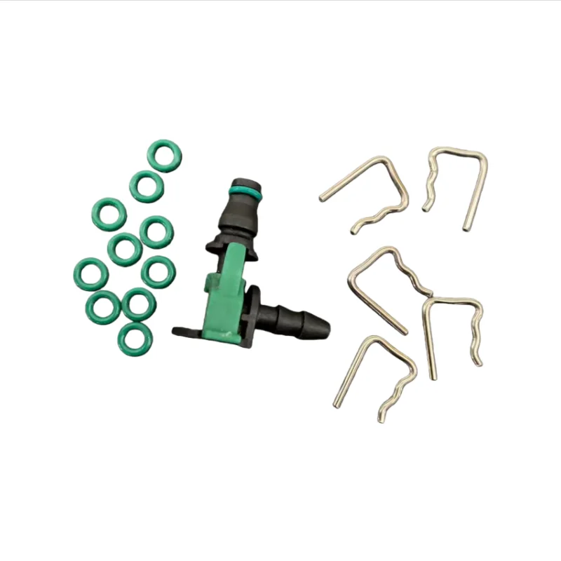 

10PCS Piezo CRIN Common Rail Injector Leak Off Connector Joints Solenoid Valve Circlips for Simens 1 Way Ford Transit