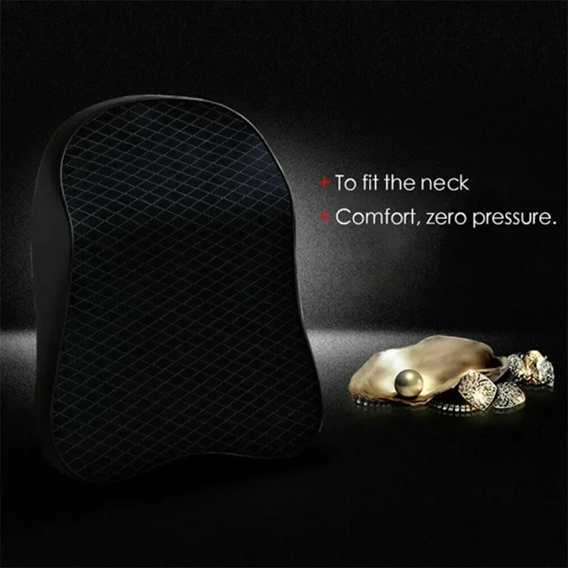 Breathable Car Headrest Seat Cushion Memory Foam Pillow Head Support Neck Rest for Cars Travel Pillows 3D Memory Foam Neckrest - view 3