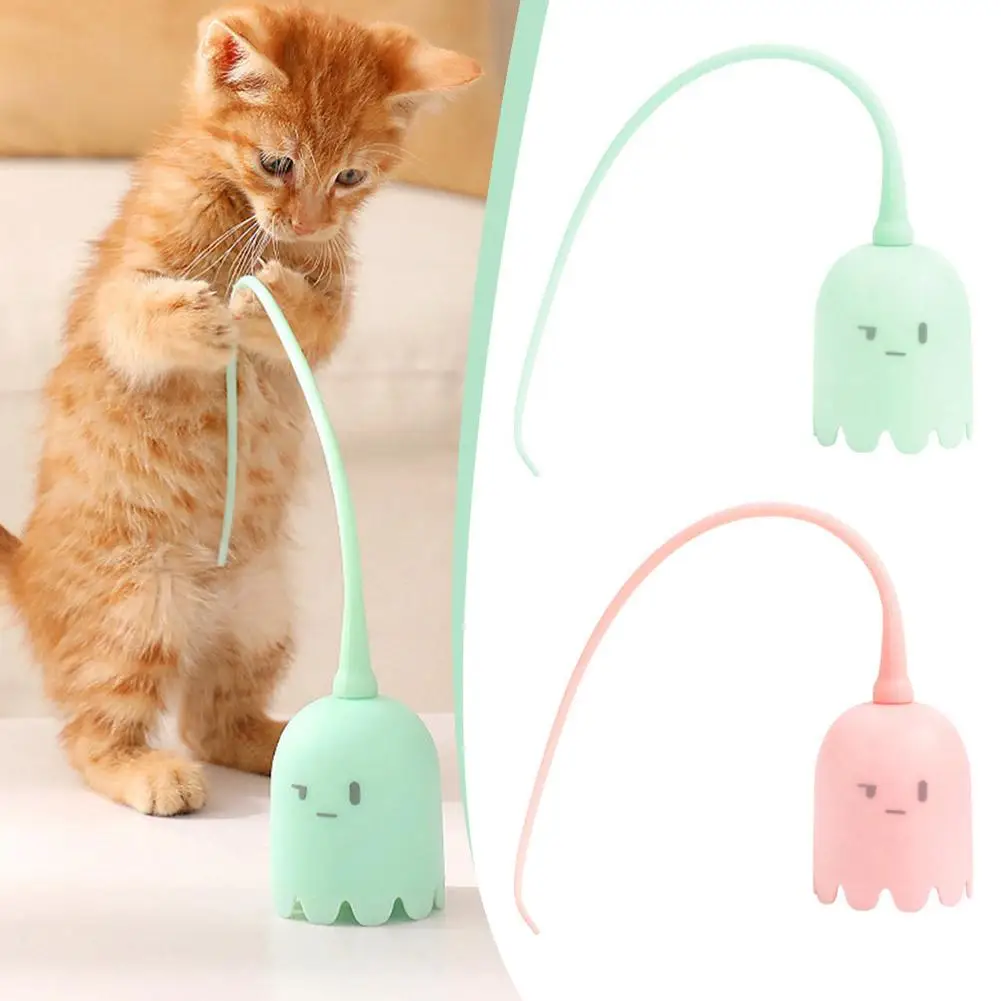 Interactive Cat Toy: Electric Rotating Magic Tail Entertainer for Cats - Self-Amusing, Mood-Boosting