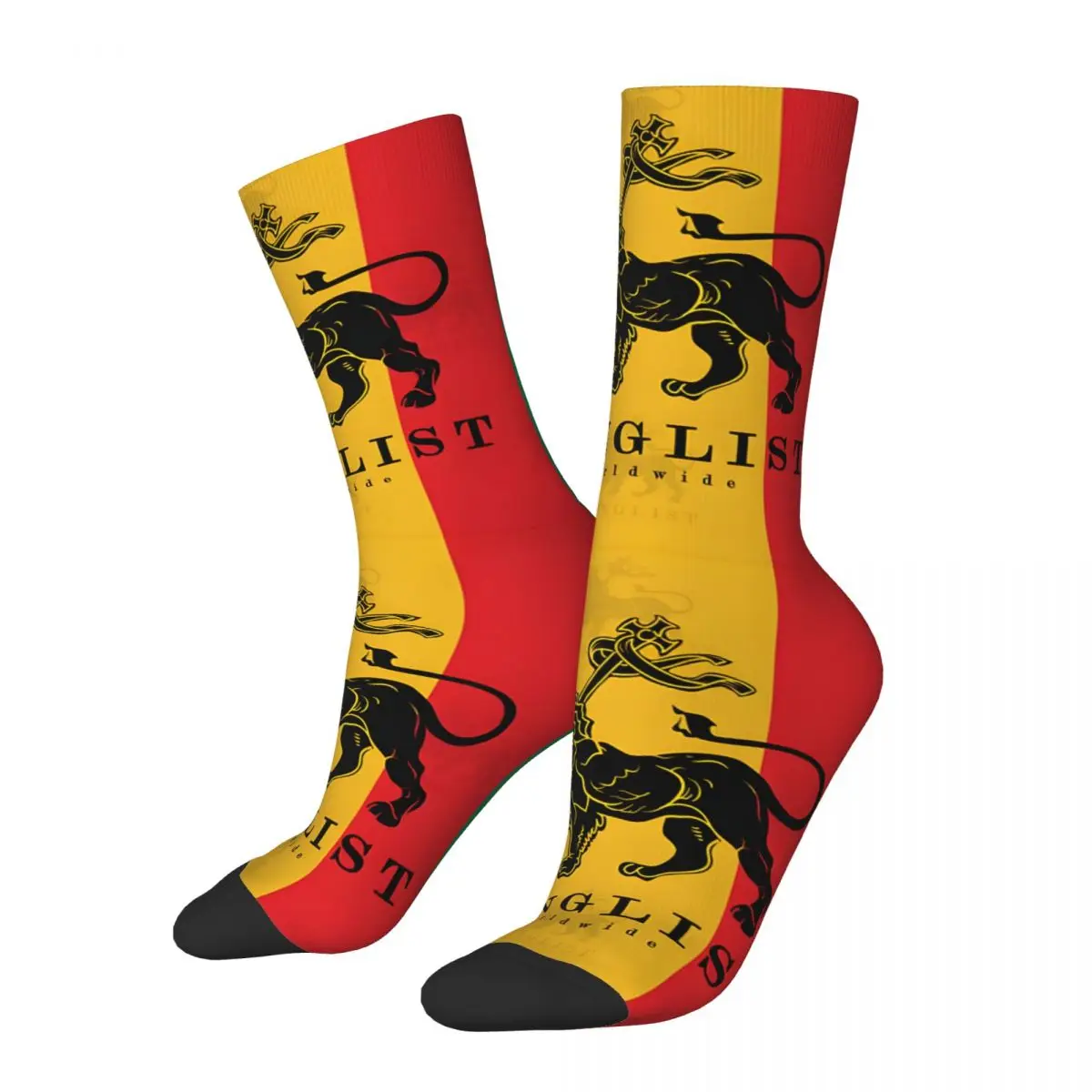 Junglist International Movement ( Lion Of Judah ) Socks Travel 3D Print Boy Girls Mid-calf Sock