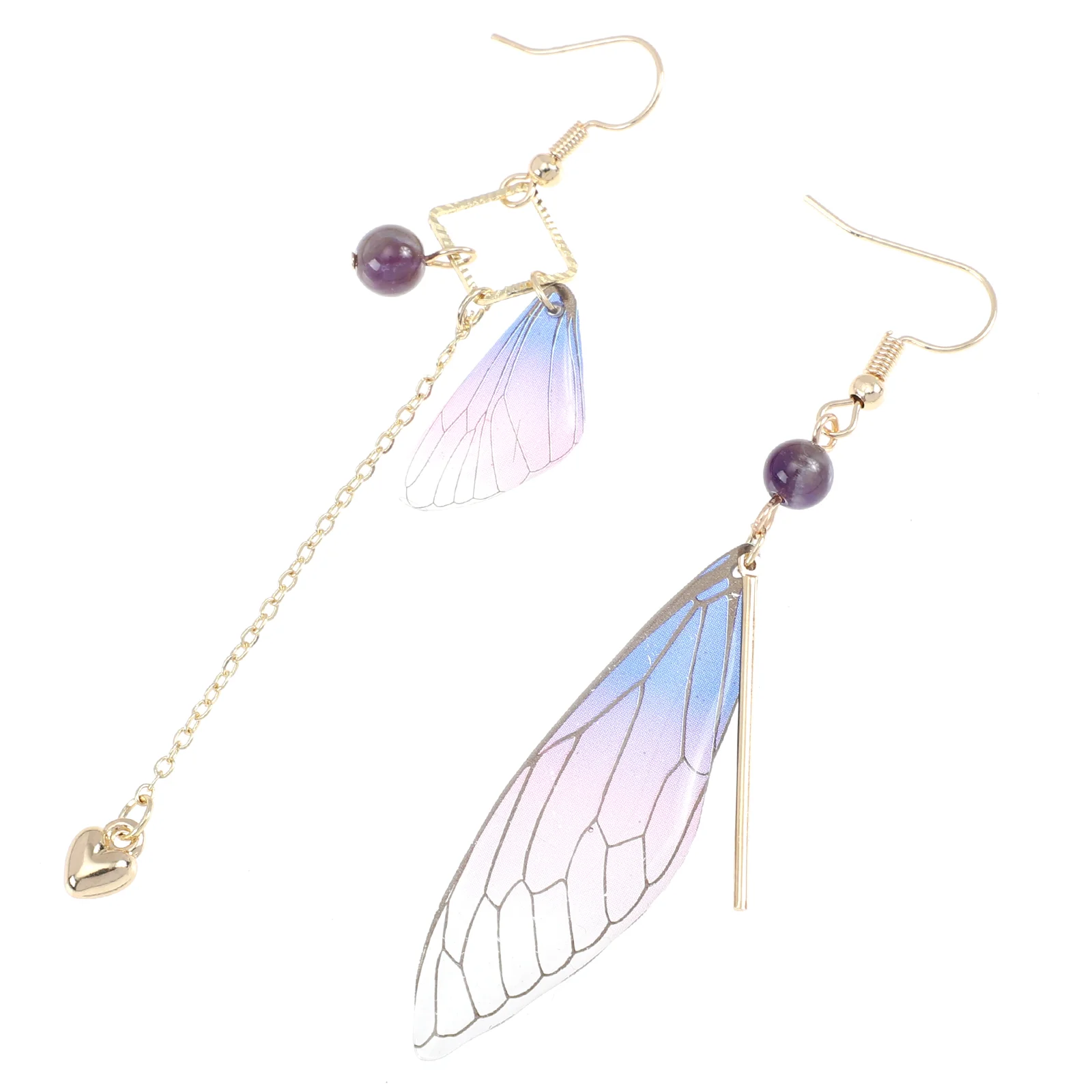 

Women Butterfly Earrings Jewelry for Girls Bride Tassel Drop Crystal Butterflies Dangle Women's