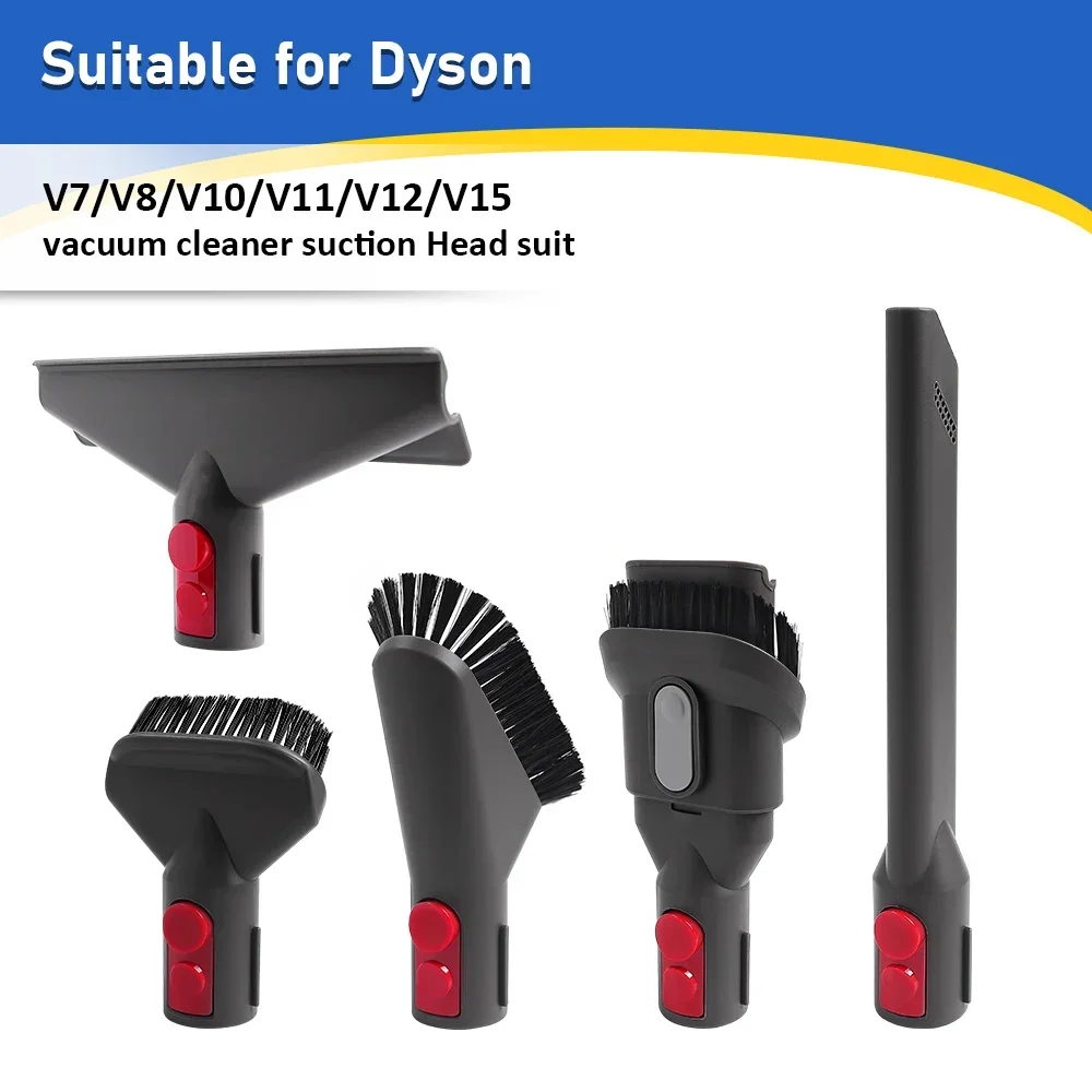 مكنسة كهربائية شفط رئيس دعوى مرفق ل دايسون V7 V8 V10 V11 V12 V15 Gen 5 المطلق كشف الإعصار فراش أجزاء كبيرة الحجم