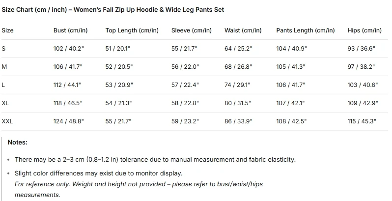 Fashion 2-Piece Tracksuit for Women Soft Fleece Lined Sweatshirt with Flowy Trousers for Outdoor Jogging & Travel