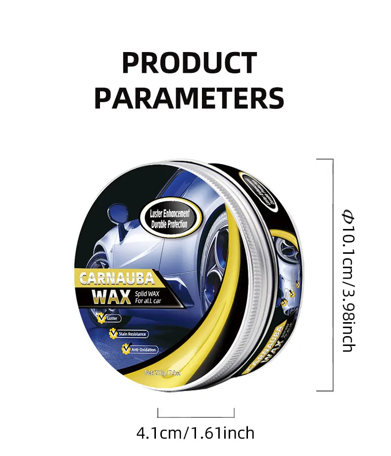 Auto Wachs Kristall Beschichtung Set Harte Glänzende Wachs Schicht Abdeckung Farbe Oberfläche Beschichtung Formel Wasserdichte Film Auto Polnisch – Detail 14