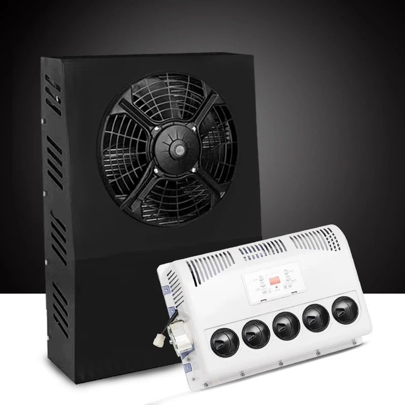 Auto Air Conditioning Dc Rv Camper A/c Car 24v Truck 12 Volt Ac Aire Acondicionado Car 12V Air Conditioner for Truck