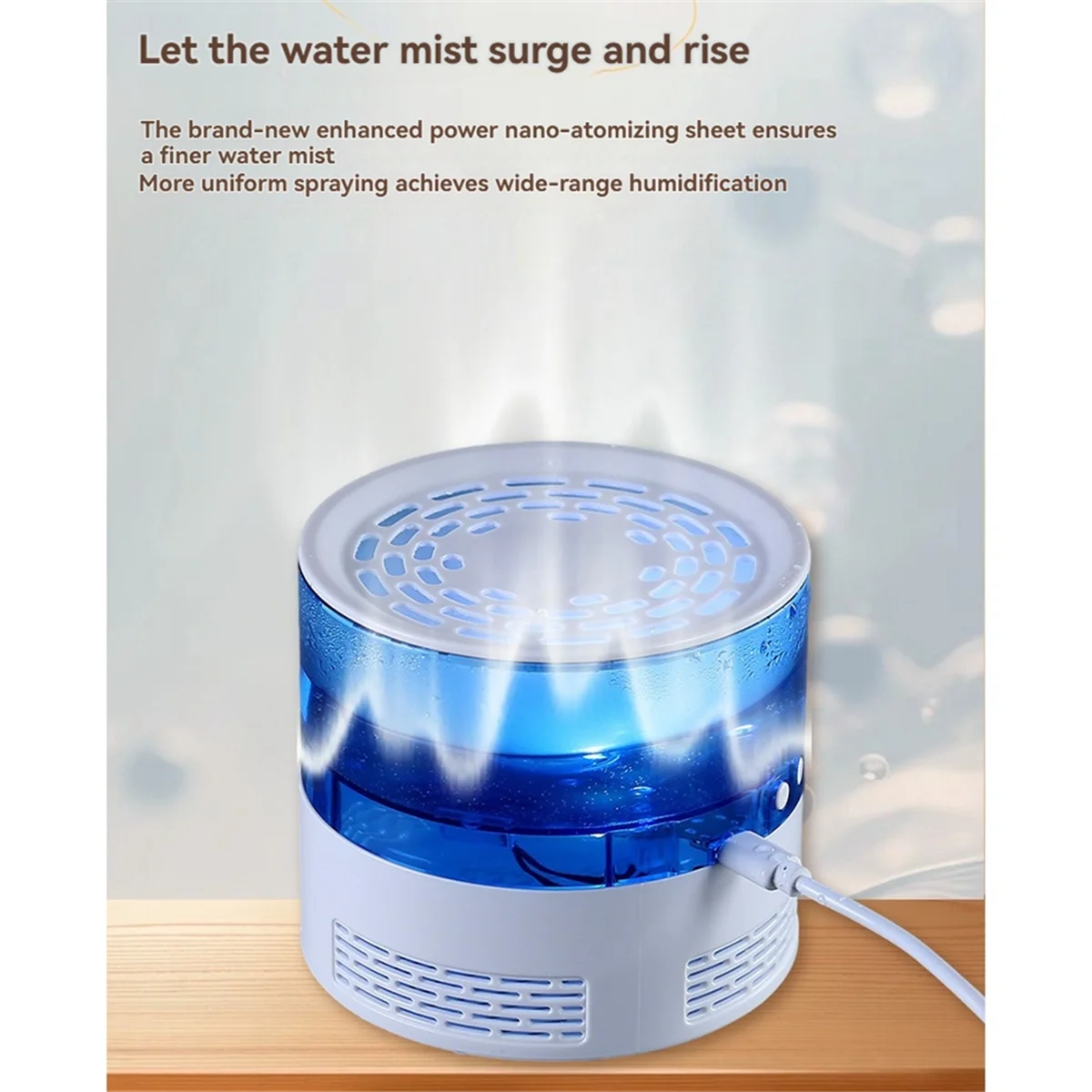 

Распылительный увлажнитель воздуха для офиса большой комнаты, диффузор эфирного масла