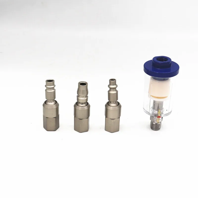 360 degree rotary joint, 1/4 inch air compressor, oil-water separator, spray gun, oil-water separation filter, pneumatic tool