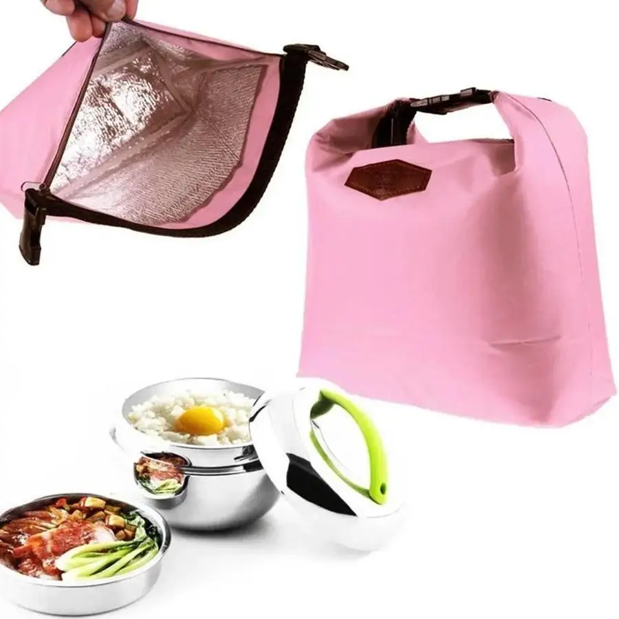 Waterproof Thermal Lunch Tote Large Insulated Cooler Bag For Work Picnic Travel Outdoor Food Storage Meal Container Accessories