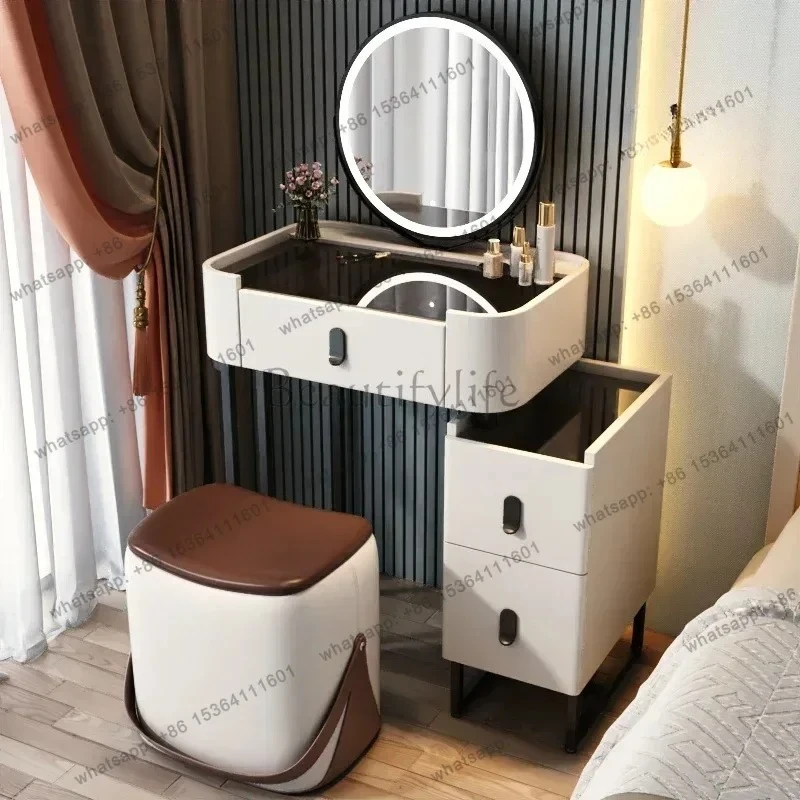 

Туалетный столик Терраса Прикроватная тумбочка Корейская стоячая косметика Туалетный столик Бистро Туалетная мебель Постмодернистская мебель