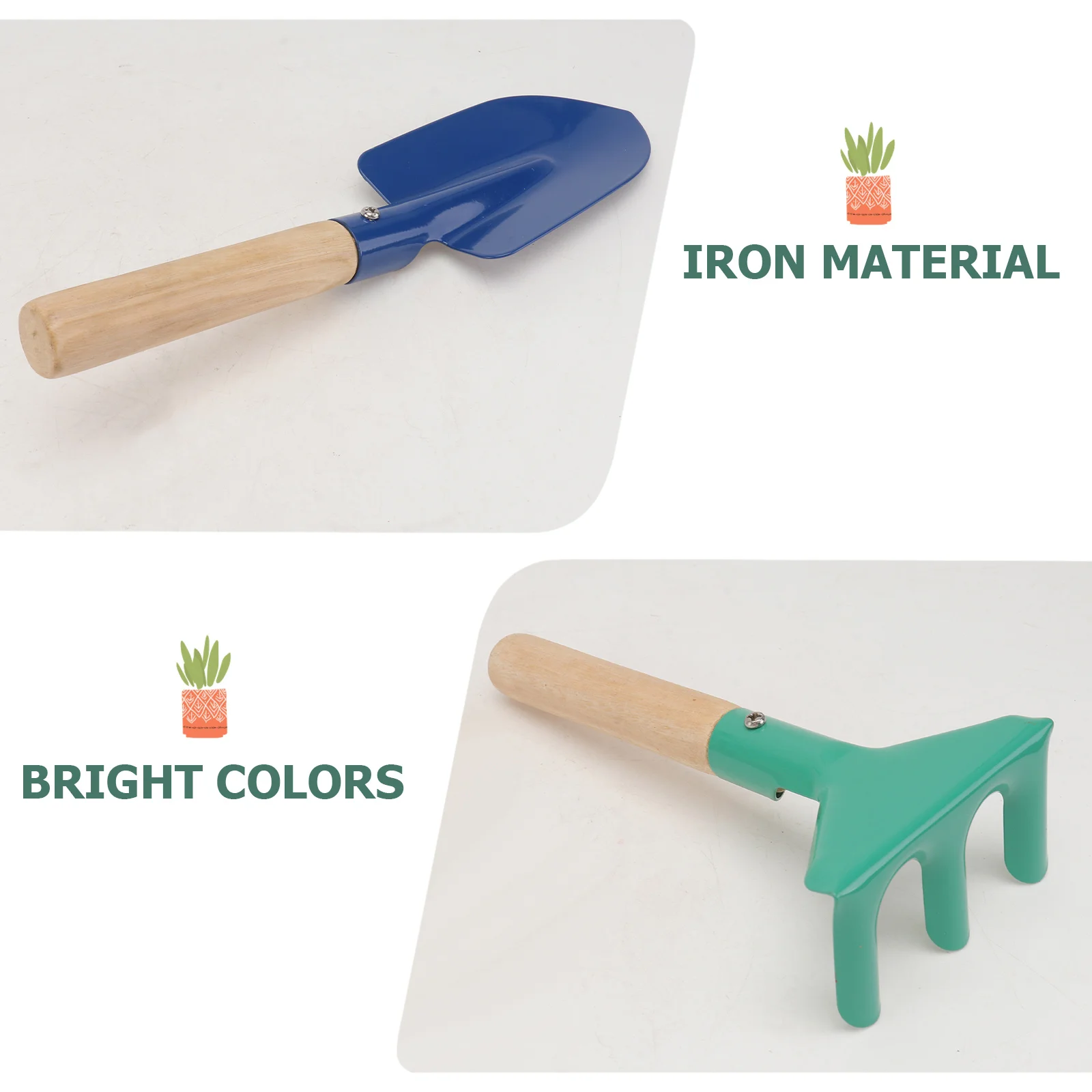 

Planting Tools Rake Trowel Set for Succulents Garden Children Toy Shovels S Play Beach Diggers Gardening Kit