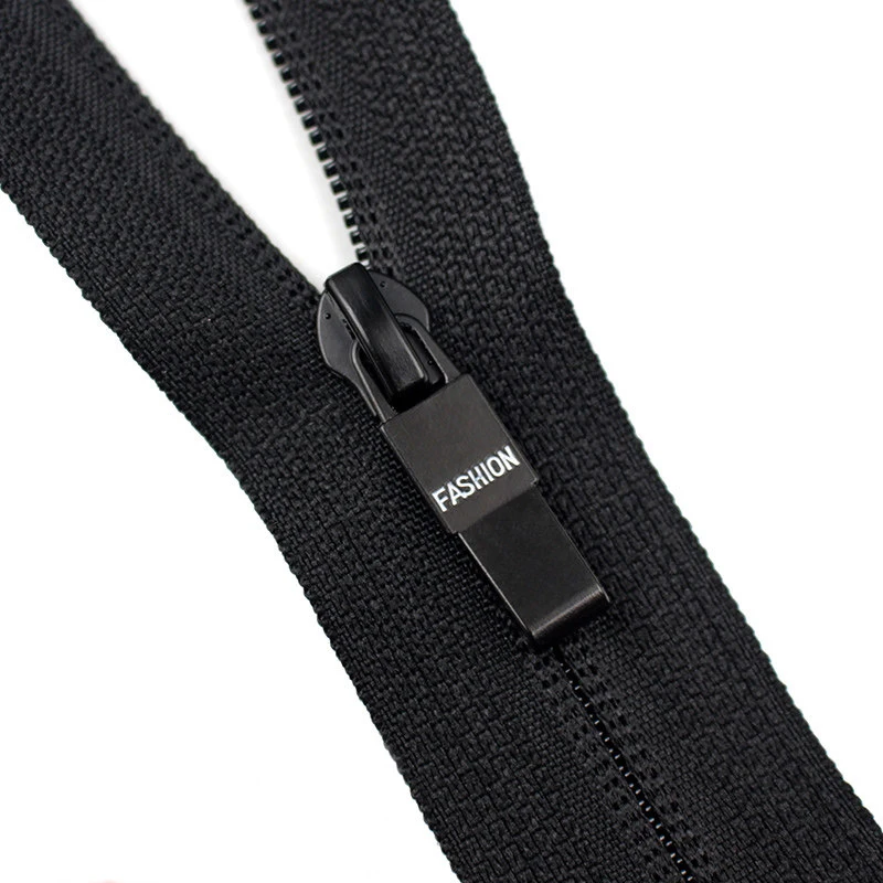 1/2/4Pcs 5# 60cm 70cm 80cm Reverse Nylon Zipper Open-End Zipper for Sewing Outdoor Jacket Bags Zips Repair Accessories
