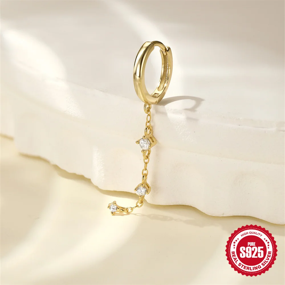 Thumbnail 2 - #28 Best Dangle Chain Earrings to Buy In 2026