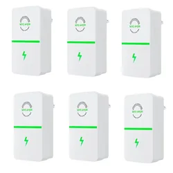 Energy Saving Device Power Factor Saver Smart Energy-Saving Device Household Power Saver Save Electricity US/EU Plug 90v-250v