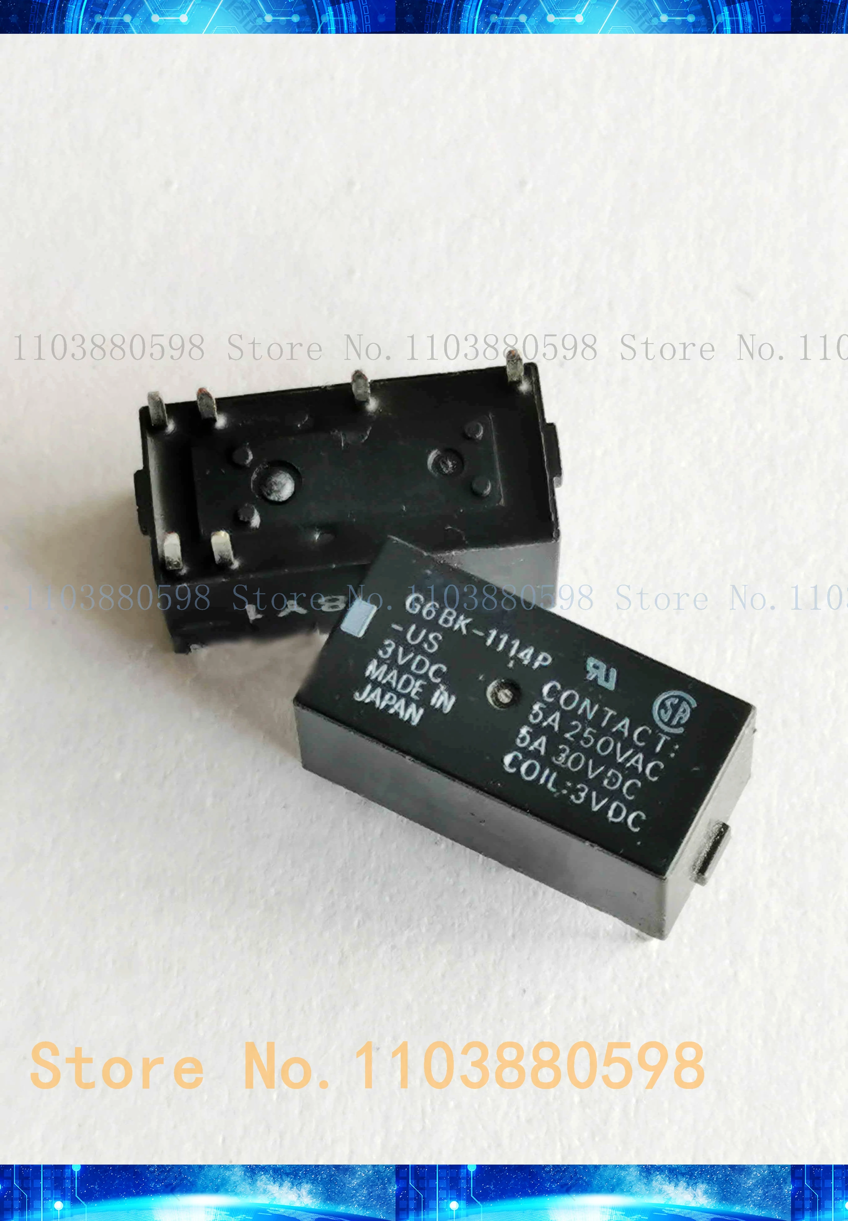 G6BK-1114P-AS 3VDC.5VDC