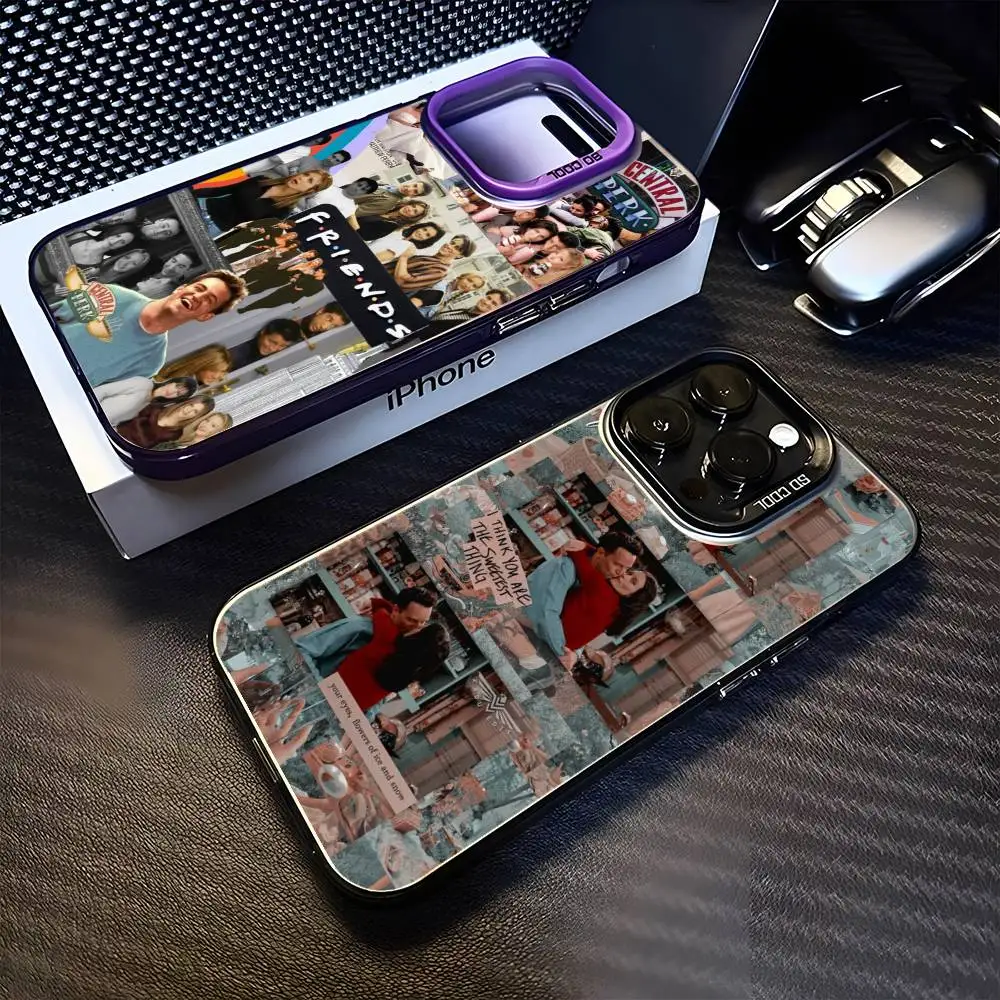 

Friends Hot TV Show Phone Case For iPhone 16,15,14,13,12,11,Mini,Pro,MAX Black Matte Shockproof Cover