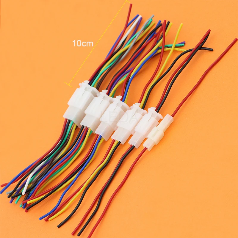 

2.8mm Quick Connector Set Male Female Socket Cable Terminal Plug 1/2/3/4/6/9 Pin Electrical Automotive for Motorcycle Ebike Car