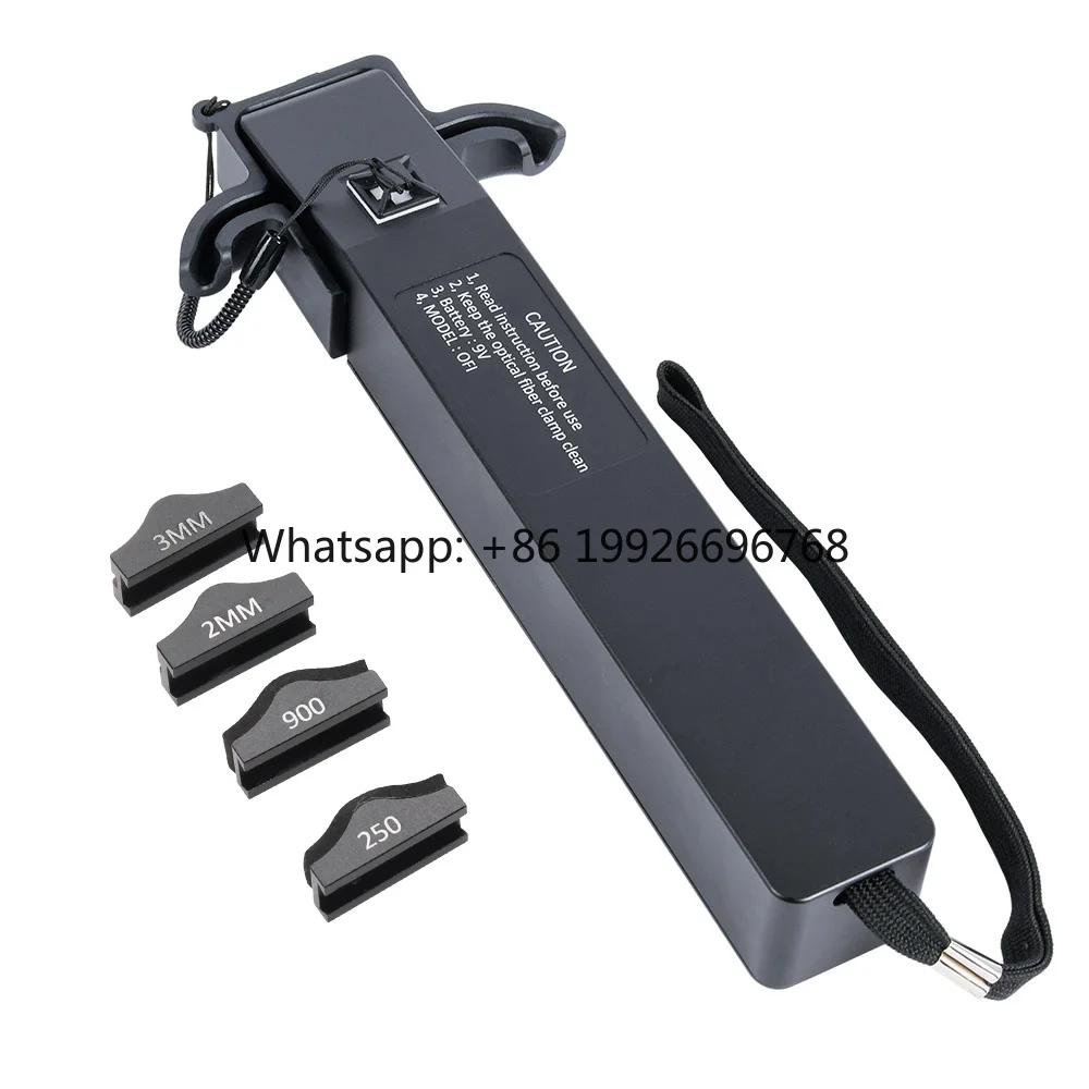 Komshine KFI-35 Fiber Optic Identifier Cable Tester Live Detector Identifier SM and MM Fiber Cable KFI35 800-1700nm 1mm InGaAs