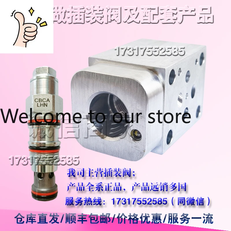 US SUN Two-way Balance Valve Block CBCALHN-YEV (2 CBCALHN Plus Valve Block YEV) In Stock