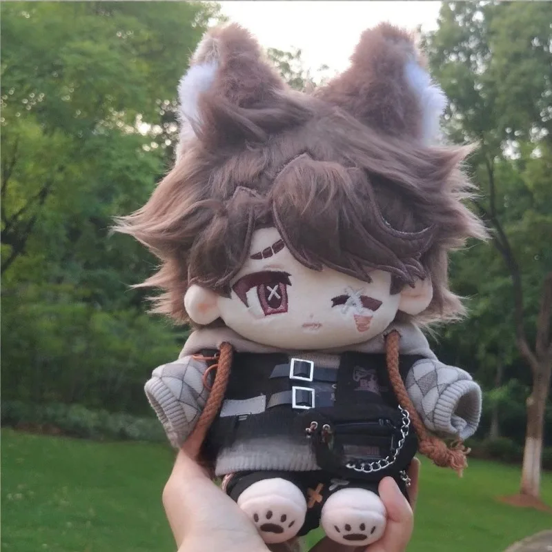 Jeu d'anime IdentityV Matthew peluche 20 cm poupée en coton mignon habiller les jouets en peluche sont des cadeaux de collection pour adultes et enfants