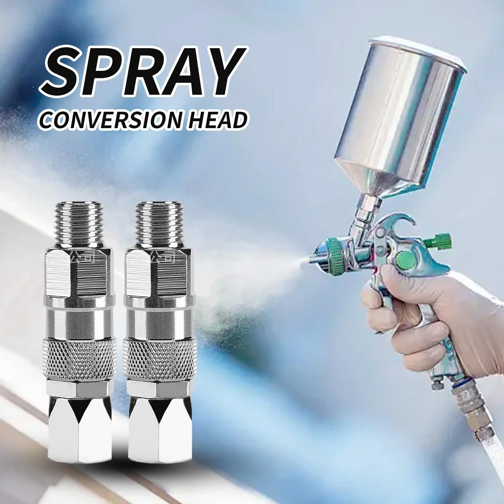 Swivel Joint Connector High Pressure Sprayer Connector Rotatable Lightweight Sprayer Swivel Joint Adapter For Kitchen Lawn Yard
