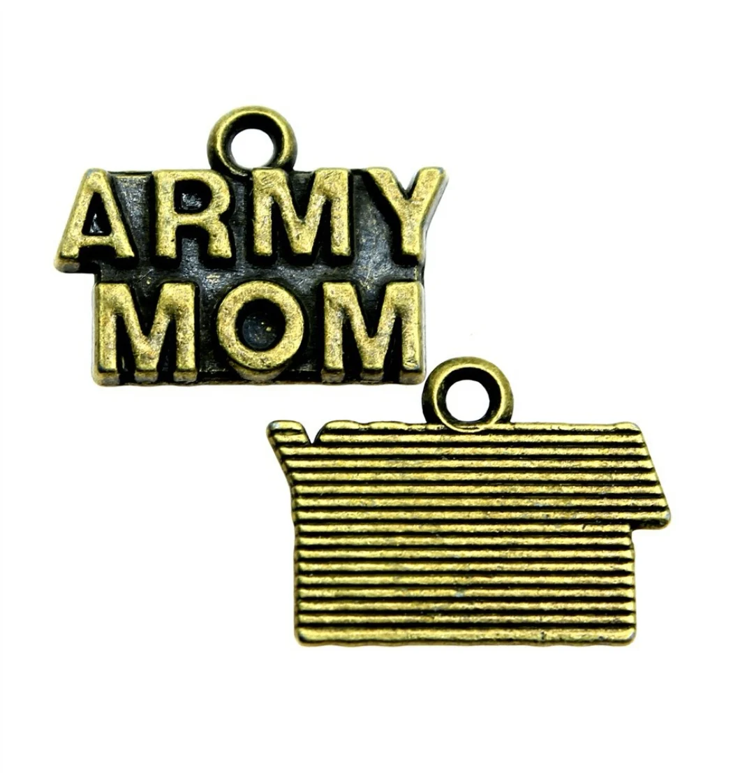 

20pcs 19x14mm Zinc alloy metal antiqued bronze plated charm T2020 for jewelry making