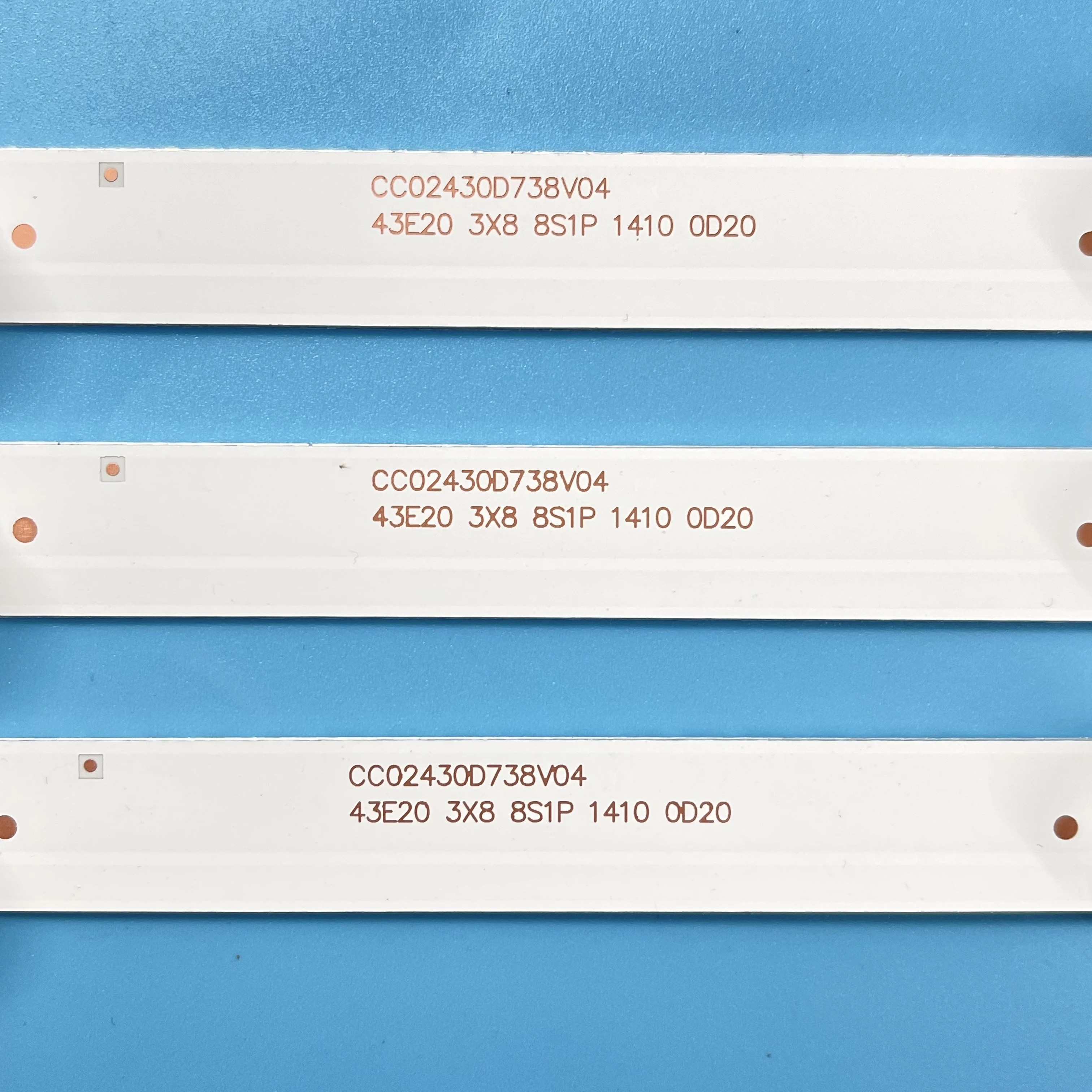 TV backlight cc02430d738v04 cc02430d738v08 for pt430ct02-1 lc430duy sh A1 HI 43FS112X dexp f43e8000q f43d7000q 43lst5970