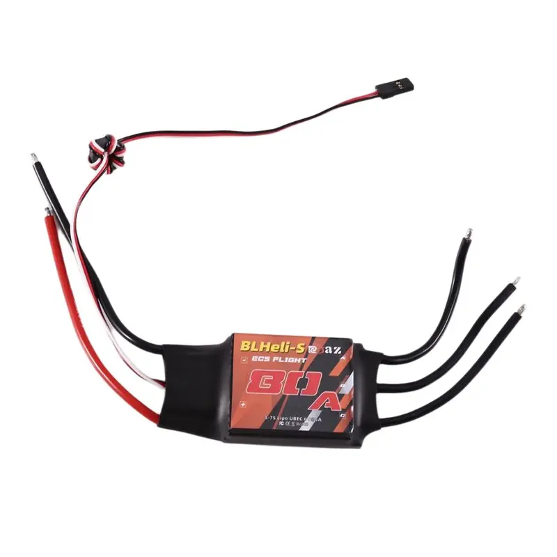 AS96-Blheli RC Brushless ESC 80A Electric Speed Controller For Quadcopter 3