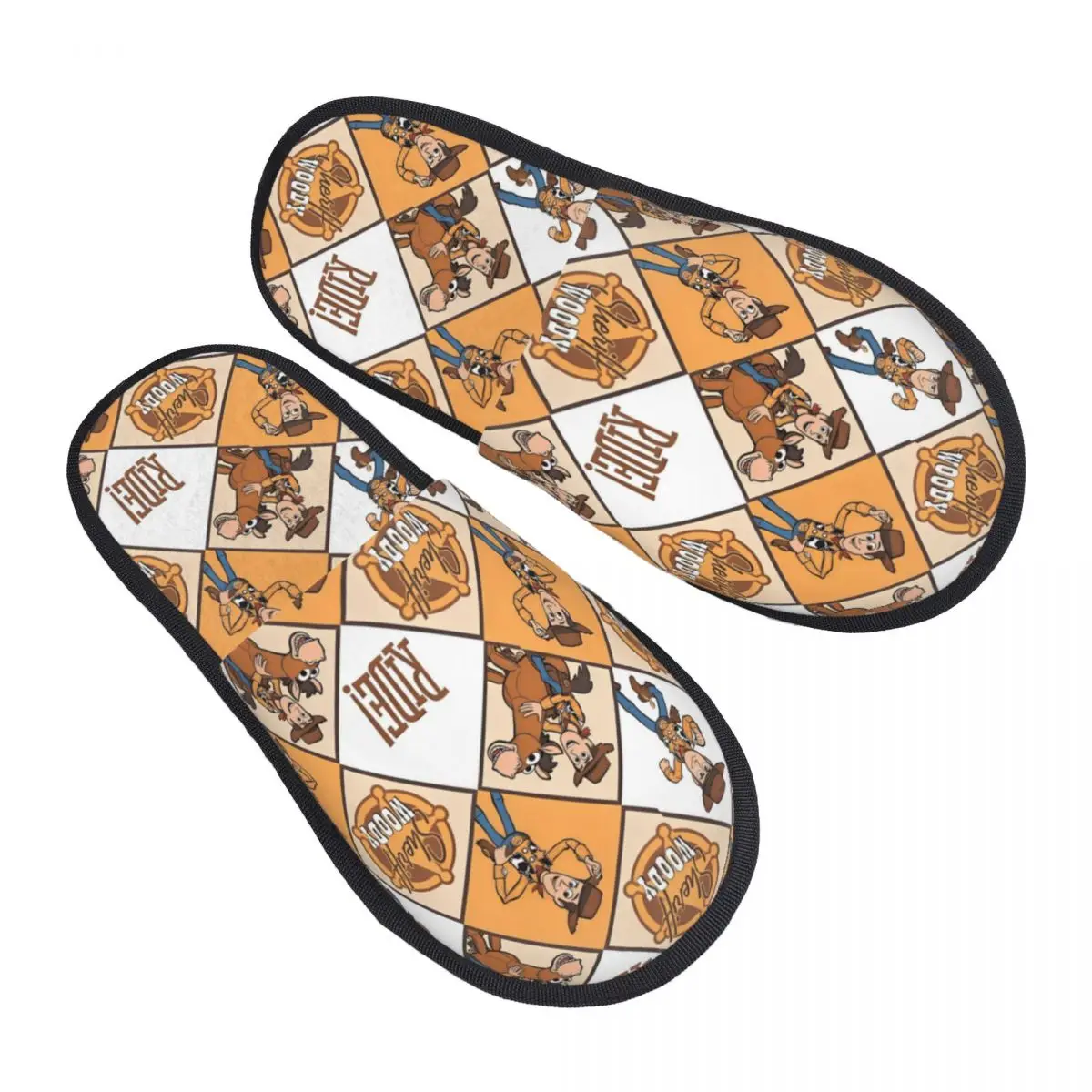 

Гостевые тапочки «История игрушек» на заказ для женщин в отеле, домашние тапочки Вуди и Базз