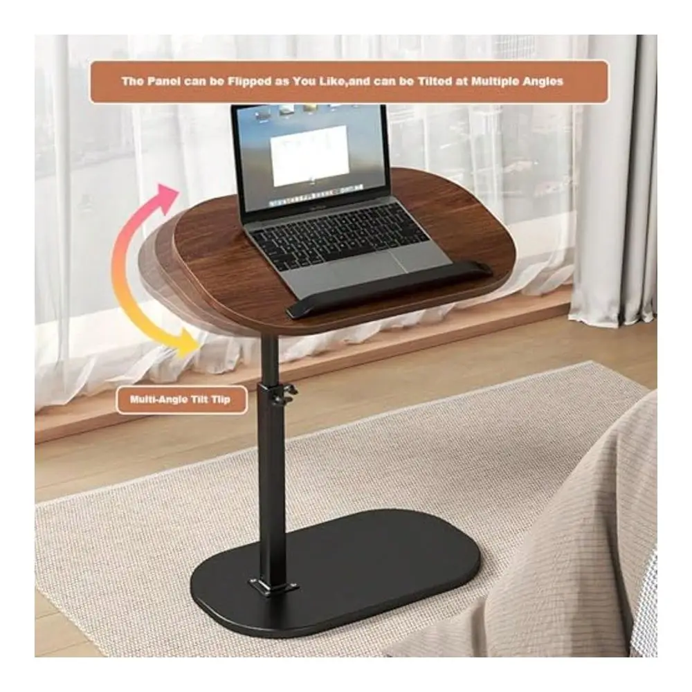 

Desk, A Portable And Adjustable Side Table Folding Table Suitable For Home Office Desks, Coffee Tables, And Bedside Sofas. Idea