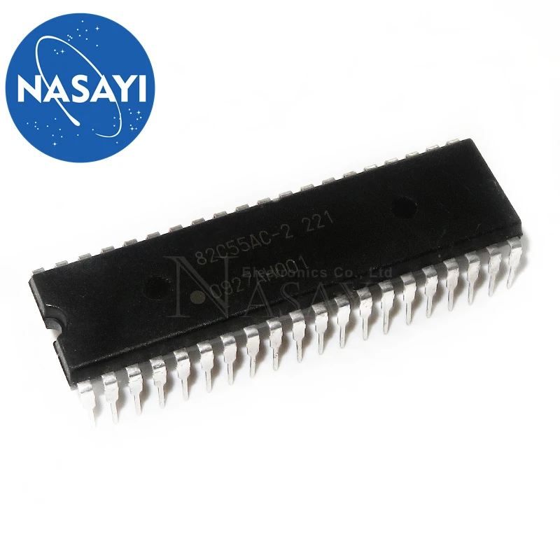 10pcs/lot UPD82C55AC-2 D82C55AC-2 D82C55 82C55 M82C55A-2 M82C55A M82C55 DIP-40 DIP-40 In Stock