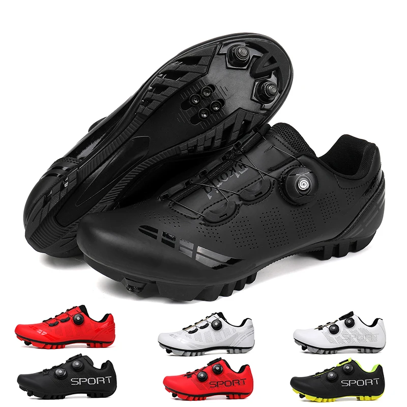 

Competitive cycling Shoes Unisex Off-Road Shoes Mountain Bike Pedal MTB Booster Shoes Breathable Men Professional Cycling Shoes