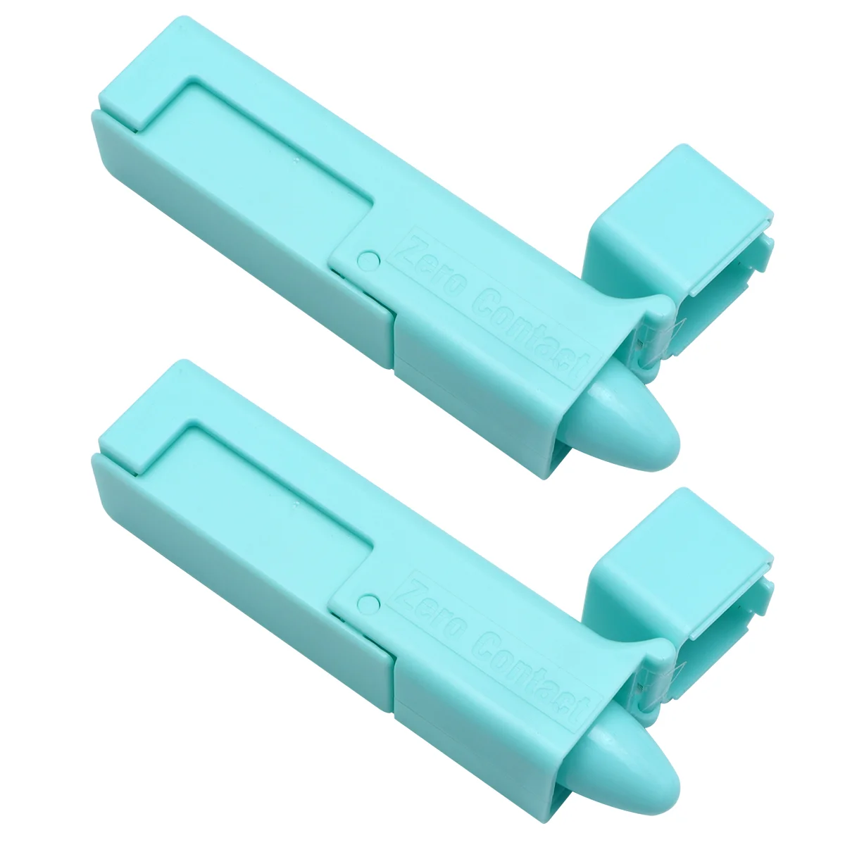 2PCS Free Door Opening Clamp Elevator Push Button Tool Practical Tool (Blue) Door Open Tool Door Opening Clip