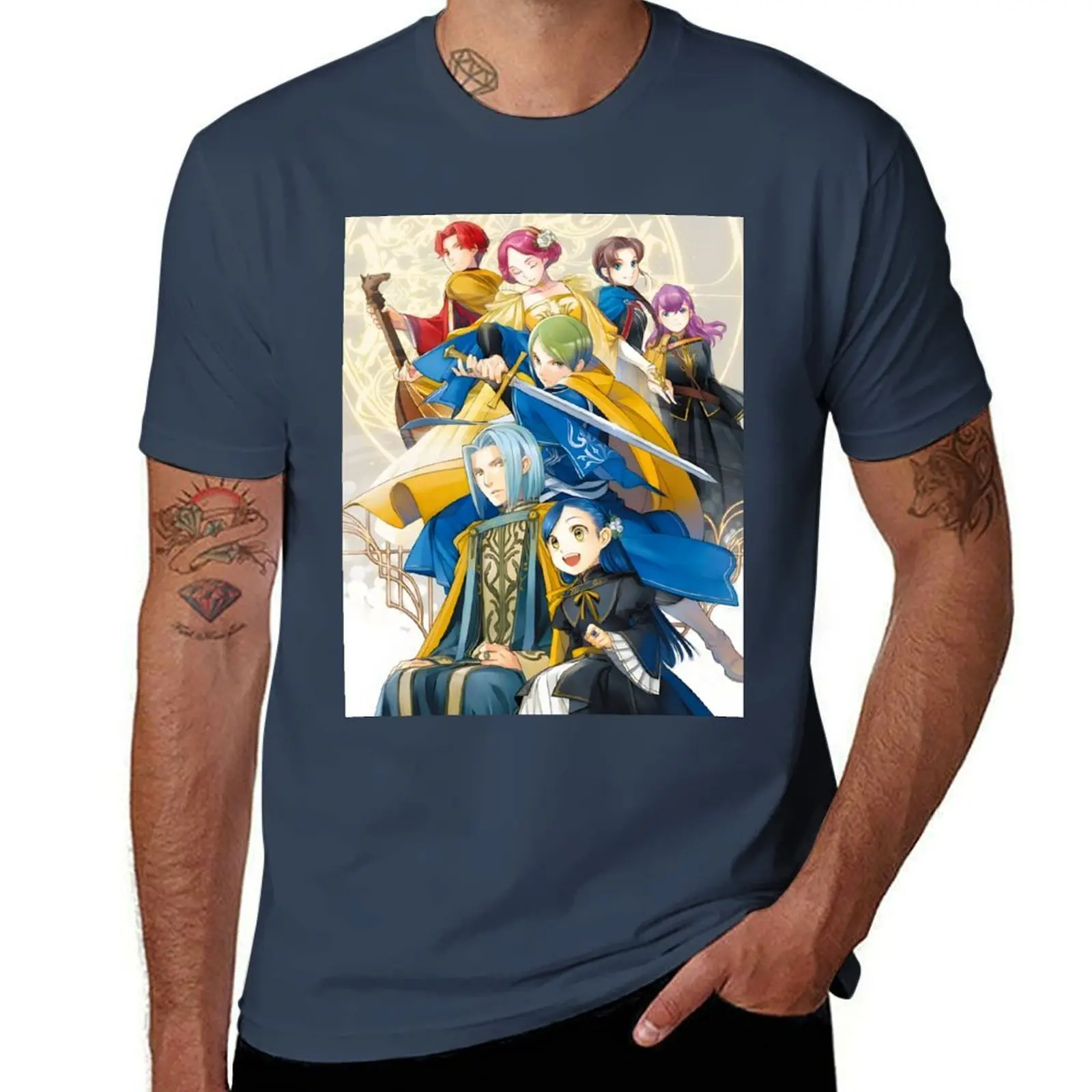 

Goddess Bookworm Ascendance Rozemyne a Royalty of T-Shirt Lightweight Gym Training T-Shirt